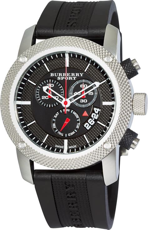 Burberry Men's BU7700 Endurance Black Chronograph Dial 